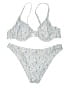Unbranded Stars White Two Piece Swimsuit Size M - photo 1