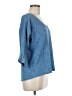 Splendid Blue 3/4 Sleeve T-Shirt Size M - photo 4