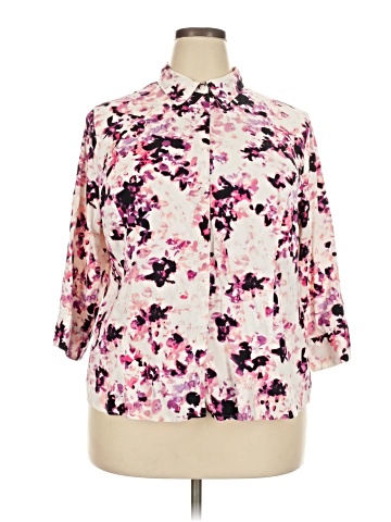 Apt. 9 3/4 Sleeve Blouse (view 1)
