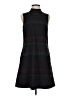 AB Studio Plaid Black Casual Dress Size S - photo 1