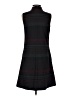 AB Studio Plaid Black Casual Dress Size S - photo 2