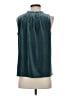 Ann Taylor Teal Sleeveless Blouse Size S - photo 2