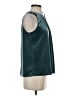 Ann Taylor Teal Sleeveless Blouse Size S - photo 4