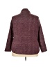 Northcrest 100% Polyester Burgundy Jacket Size 3X - photo 2