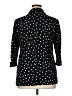Maurices Polka Dots Black Blazer Size 0X - photo 2