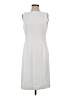 W by Worth Chevron-herringbone White Casual Dress Size 4 - photo 1