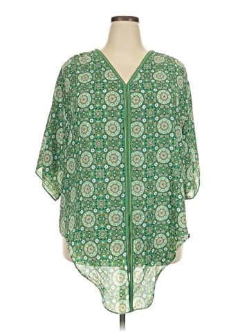 Max Studio 3/4 Sleeve Blouse (view 1)
