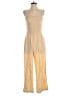 Universal Thread Metallic Gold Ivory Jumpsuit Size S - photo 1