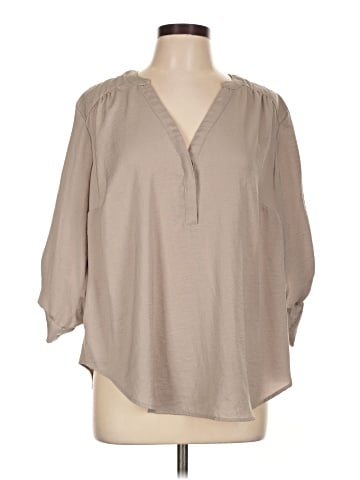 Torrid 3/4 Sleeve Blouse (view 1)
