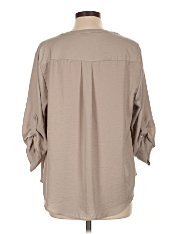 Torrid 3/4 Sleeve Blouse (view 2)