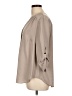 Torrid 100% Polyester Tan 3/4 Sleeve Blouse Size Lg Plus (0) - photo 5
