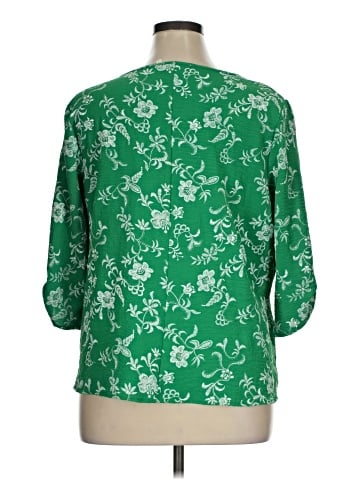 Cure 3/4 Sleeve Blouse (view 2)