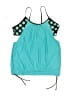 Unbranded Polka Dots Teal Swimsuit Top Size XL - photo 1