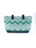 Vineyard Vines Chevron-herringbone Teal Blue Tote One size - photo 3