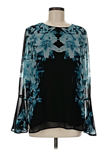 Calvin Klein Long Sleeve Blouse (view 1)