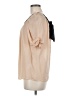 Joie Tan Short Sleeve Blouse Size M - photo 5
