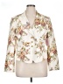 Lovely Floral Ivory Blazer Size 16 - photo 1