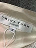 Trina Turk 100% Polyester Metallic Silver Cocktail Dress Size 4 - photo 7