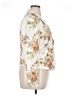 Lovely Floral Ivory Blazer Size 16 - photo 4
