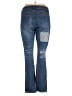 Standards & Practices Color Block Blue Jeans Size 14 - photo 2