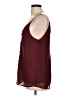 Calvin Klein 100% Polyester Burgundy Sleeveless Blouse Size L - photo 5