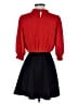 Assorted Brands Solid Red Casual Dress Size M - photo 2