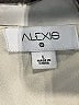 Alexis 100% Polyester Graphic Silver Cocktail Dress Size L - photo 6