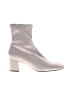 Zara Basic Ivory White Ankle Boots Size EU 38 - photo 1