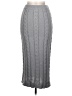 Chartou 100% Polyester Gray Formal Skirt Size L - photo 2