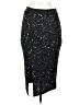 Jessica Simpson 100% Polyester Stars Black Formal Skirt Size S - photo 1