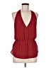 Express 100% Polyester Red Sleeveless Blouse Size M - photo 1