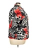 Sportelle 100% Cotton Print Red Jacket Size 3X - photo 4