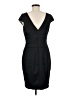 Bebe Solid Black Cocktail Dress Size 10 - photo 2