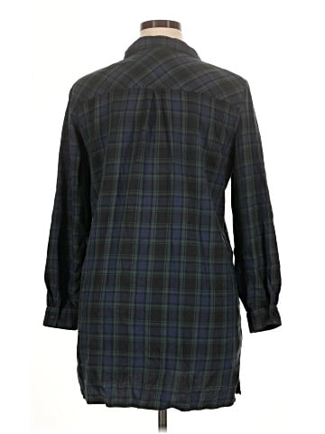 North Style 3/4 Sleeve Button-Down Shirt (view 2)