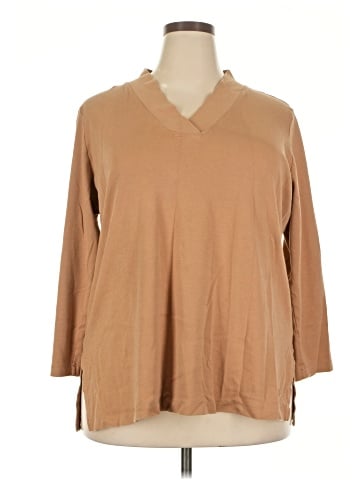 Isaac Mizrahi LIVE! 3/4 Sleeve T-Shirt (view 1)