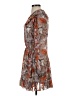 Current Air 100% Polyester Paisley Brown Casual Dress Size S - photo 5