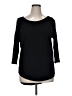 Papermoon Black 3/4 Sleeve Top Size XL - photo 1