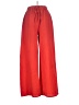 Shein 100% Polyester Red Casual Pants Size S - photo 1