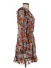 Current Air 100% Polyester Paisley Brown Casual Dress Size S - photo 4