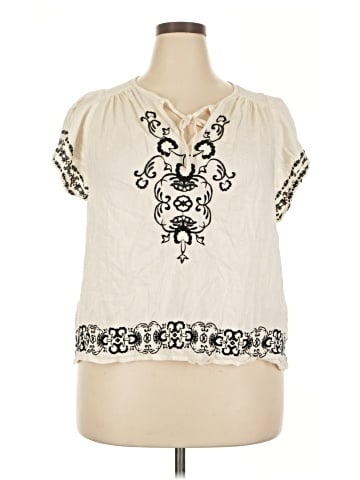 Old Navy Short Sleeve Blouse (view 1)