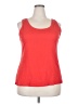 Westbound 100% Cotton Red Tank Top Size 2X - photo 1