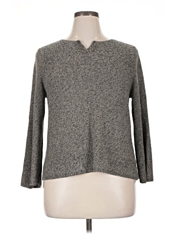 Sigrid Olsen Silk Pullover Sweater (view 1)