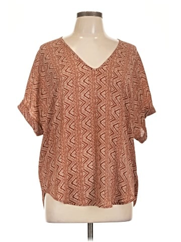 Lush Short Sleeve Blouse (view 1)