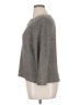 Sigrid Olsen Gray Silk Pullover Sweater Size XL - photo 5