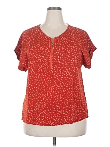 VIISHOW Short Sleeve Blouse (view 1)