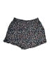Hinge 100% Rayon Floral Blue Shorts Size XXS - photo 2