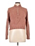 Sugar Moon 100% Polyester Brown Turtleneck Sweater Size L - photo 1