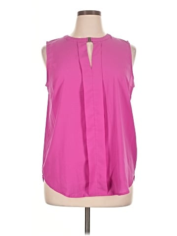 Attention Sleeveless Blouse (view 1)