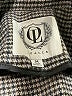 Ookie & LaLa 100% Polyester Houndstooth Gray Blazer Size M - photo 6