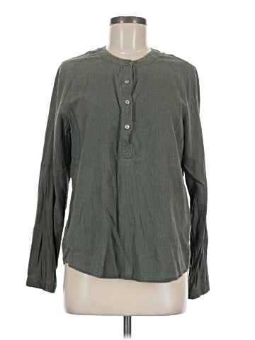 Bleu Long Sleeve Blouse (view 1)